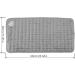 Electric Heating Blanket 60x30 cm - Underbed Heater Thermal Cushion for Cramps Pain Relief & Comfort - 6 Heat Settings EU Connector - Buy Online on SooperMarket.com