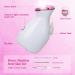 Facial Steamer SPA Sauna Face Humidifier Wolady Home Sauna Steamer Nano Ionic Warm Mist Humidifier Steamer with Stainless Steel Skin Kit for Pores Cleanse Clear Blackheads Acne Skin Cares (Middle) Pink - Buy Online on SooperMarket.com