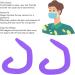 Ear Protector Hook Flexible Comfortable Ear Hook Washable Easy To Wear Silicone 10 Pcs for Kids(Purple) - Buy Online on SooperMarket.com