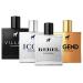 Pete & Pedro COMPLETE FULL SIZE FRAGRANCE SET - REBEL ICON VILLAIN LEGEND Men's EDP Eau De Parfum Cologne | As Seen on Shark Tank 4 Bottles 1.7 oz Each