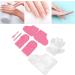 Paraffin Wax Bath Liners Wax Hand Foot Liners Paraffin Pink Flannel Keep Warm Disposable Gloves Wax Mitts Foot Set - Buy Online on SooperMarket.com
