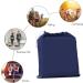Lightweight Breathable Navy Sleeping Bag Liner | Compact Travel Bed Sheet 63*82.7 | Ideal for Camping, Home, and Hotel Use - Buy Online on SooperMarket.com