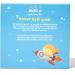 Mini U Rocket Bath Bomb Bath Fizzer with Shea Butter to Moisturise Vegan & Cruelty Free White Red & Yellow Flame Tail 1 - Buy Online on SooperMarket.com