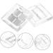 Hemoton 2 Sets Eyeshadow Eye Shadow Empty Blusher Pans Lipstick Cases Blush Palette Lipstick Box Square - Buy Online on SooperMarket.com