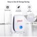 Ultrasound Pest Control - 6 Piece Electronic Mosquito & Insect Defense for Indoor Use | Effective Protection Against Mosquitoes Spiders & Insects - Buy Online on SooperMarket.com