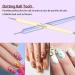 Nail Art Brushes Set - 6Pcs for Nail Tips Design with Poly Gel, Acrylic Brushes, Painting Drawing Pen Kit - Salon/Home Use - Buy Online on SooperMarket.com