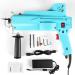 DOVOV Cut Pile Tufting Gun  Handheld Knitting Rug Gun Machine  7-19mm Electric Carpet Weaving Flocking Machine for Starters  Light Blue - Buy Online on SooperMarket.com