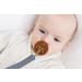 Socub 3 Pack Fabric Pacifier Clips for Baby Boys and Girls - BPA Free, Perfect Gift for Baby Shower or Birthday - Sage/Clay/Mustard - Buy Online on SooperMarket.com
