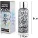 Mermaid Sequins Body Glitter Gel - Long Lasting Makeup for Face, Body, Hair, and Eyes - Silver - Perfect for Festivals and Parties - Easy to Apply and Remove - Buy Online on SooperMarket.com