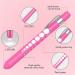 MOVOCA Nurse Penlight & Scissors Set - LED Penlight with Pupil Gauge, 7.5 Bandage Scissors EMT Trauma Shears - Hot Pink, Ideal for Doctors & Nurses - Buy Online on SooperMarket.com