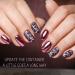 PrettyDiva Silver Chrome Nail Powder - Rose Gold Mirror Effect Manicure Pigment - Buy Online on SooperMarket.com