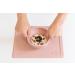 ezpz Happy Bowl (Blush) - Silicone Suction Bowl with Built-in Placemat for Toddlers - Dishwasher Safe Pink - Buy Online on SooperMarket.com