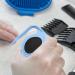 Dog Comb - Open Knot Grooming Trimmer for Pets | Black Puppy Brush - One Size - Buy Online on SooperMarket.com