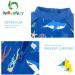 UPF 50+ Baby Boy Swimwear Set with Sun Hat | Blue Shark Design | 9-12 Months - Buy Online on SooperMarket.com