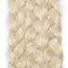 Tess 41 Jumbo Braids Extensions - Synthetic Crochet Hair 3PCs 165g - Light Blonde #613 - 100cm Braiding Hair - Buy Online on SooperMarket.com