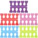 20pcs Disposable Toe Separators - Professional Foam Finger Dividers for Nail Salon & Pedicure | Perfect Nail Polish Cushions - Buy Online on SooperMarket.com