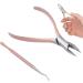 Verdant Touch Toenail Lifter Stainless Steel Toenail Nippers and Lifter Set Professional Ingrown Nail Pedicure Tools Rose Gold for Precision Nail Care - Buy Online on SooperMarket.com