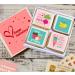 Happy Valentines Day Cookies Gift Basket  Decorated Vanilla Sugar Cookie Greeting Card  Unique Cool Food Gift Box  For Him  Her  Boy  Girl  Friend  Spouse  Wife  Prime Delivery  4 Count - Buy Online on SooperMarket.com