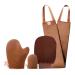 Kipebep Tanning Oiler Gloves Set Spare Parts Sunless Tanning Applicator Body Flocking Gloves Oiling Tool Self Tanning Gloves Applicator
