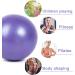 XIECCX Mini Yoga Ball 9 Inch - Home Exercise Pilates Therapy Balance Barre Equipment - Core Stability Training for Physical Fitness - Black - Buy Online on SooperMarket.com