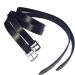 Lussoro Black Stirrup Leathers - Full Size for Horse | Premium Quality - Buy Online on SooperMarket.com
