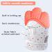 Bite Glove for Babies - Food-Safe Silicone Scratch Protection Pain Relief 2-Pack in Orange - Buy Online on SooperMarket.com