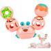 Abbto Babyrassel Crab Shape Newborn Toy - Soft Sensory Ball & Calming Bite Ring for Babies - Buy Online on SooperMarket.com
