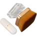 Foundation Makeup Brush Loose Powder Brush Fluffy Hair Strong Powder Grip Thickening Die Casting With Storage Box For Daily Use - Buy Online on SooperMarket.com