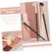 Baluue 12 Pcs Nose Shadow Brush Concealer Brush Cosmetic Brush Eye Shadow Brush Eyeshadow Wooden Handle - Buy Online on SooperMarket.com