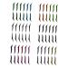 HAPINARY 6pcs Eyeliner Nasal Trimmers for Men Eye Line Strip Glitter Duct Tape Double Eyelid Tapes Plastic