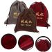 Healeved 6 Pcs Hair Dryer Storage Bag Travel Hair Dryer Blow Dryer Bag Drawstring Fabric Wine Bag - Buy Online on SooperMarket.com