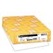 Wausau Exact Vellum Bristol Cardstock  250 Sheets  White  94 Brightness  67 lb  8.5 x 14 Inches 8.5 x 14 Inches Vellum
