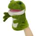 Lilizzhoumax Simulation Frog Hand Puppet Plush Toy - Cute Stuffed Animal for Role-Playing and Early Education - Interactive Kids Gift - Buy Online on SooperMarket.com