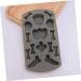 Amosfun 10 Pcs Cake Mold Maniquine Human Skeleton Mold Halloween Chocolate Fondant Cakes Molds Skull Molds Chocolate Molds Fondant Molds Aromatherapy Mold Manikin Dessert Silica Gel Candle 21X11CMx5pcs - Buy Online on SooperMarket.com