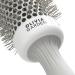 Olivia Garden Expert Blowout Speed Hairbrush - 45 White & Grey - Ideal for Fast Flawless Styling | International Shipping Available - Buy Online on SooperMarket.com