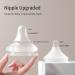 Pigeon Silicone Nipple (SS) 3 Counts | Latch-On Line, Natural Feel | 0+ Months | 3rd Generation - Buy Online on SooperMarket.com