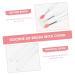 6pcs Silicone Lip Brushes Set - Perfect for Lipsticks & Lip Gloss | Professional Makeup Tools - Buy Online on SooperMarket.com