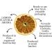 100g Dehydrated Lemon Slices | 70+ Dried Lemon slices for Cocktail Garnishes | Dried Fruit Cocktail Garnish | Dried Lemon wheels | Dried Citrus Slices for drink garnish | Dehydrated lemons (100g) - Buy Online on SooperMarket.com