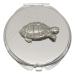 Tortoise Compact Mirror Handbag Gift With Free Engraving 374