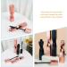 KALLORY 4pcs Eyelash Brush Empty Tube Lip Balm Containers Eyebrow Brush Mascara Tubes Empty Rose Gold Line 11.5x1.8cm Rose Gold - Buy Online on SooperMarket.com