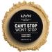 NYX Can't Stop Won't Stop Setting Powder - Banana 06, 1.6g (Pack of 1) - Buy Online on SooperMarket.com