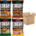 VIMIX Crackzel Cheddar Jalapeno Honey Mustard Onion Garlic Bread Pretzels 85g - 04 Mixed Bags - Buy Online on SooperMarket.com