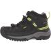 KEEN Targhee Mid Waterproof Hiking Boots | Little Kid Sizes 4-8 | Black/Steel Grey - Buy Online on SooperMarket.com