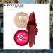 Maybelline Color Sensational Matte Hydrating Lipstick in Burgundy Blush 0.15 oz - Nude, Pink, Red, Plum Lip Color - Buy Online on SooperMarket.com