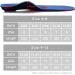 Valsole Orthopedic Insoles for Men & Women - Soft Shoe Inserts for Flat Feet & Plantar Fasciitis - Comfort support | EU Size 40-41 (26cm) V107B - Buy Online on SooperMarket.com