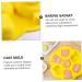 Alipis 1pc Steamed Rice Cake Mold Silicone Molds Candy Cane Chocolate Cake Baking Mold Biscuit Steamed Cake 21.8X21.8CM Yellow - Buy Online on SooperMarket.com