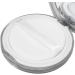 Flocking Powder Face Powder Powder Container Set Empty Preventative Leak Flocking Powder Puff Refillable Loose Compact Container HD Mirror Face Powder Compact With Mirror for Travel Cheeks - Buy Online on SooperMarket.com