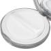 Refillable 3g Empty Powder Box - Portable Makeup Set with Blush Case Puff Holder Slim Mirror & Leak-Proof Design - Buy Online on SooperMarket.com