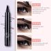 Waterproof Natural Eyebrow Pencil Precision Eyebrow Pencil Natural Fine Stroke Microblade Eyebrow Pencil Create Natural Eyebrows Easily Beautiful and Long-Lasting Waterproof Eyebrow Pencil Grey Brown - Buy Online on SooperMarket.com