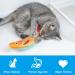 Osdue Cat Mint Toys - 3 Plush Fish Toys for Cats & Kittens | Dental Chew & Simulation Fish | International Shipping - Buy Online on SooperMarket.com